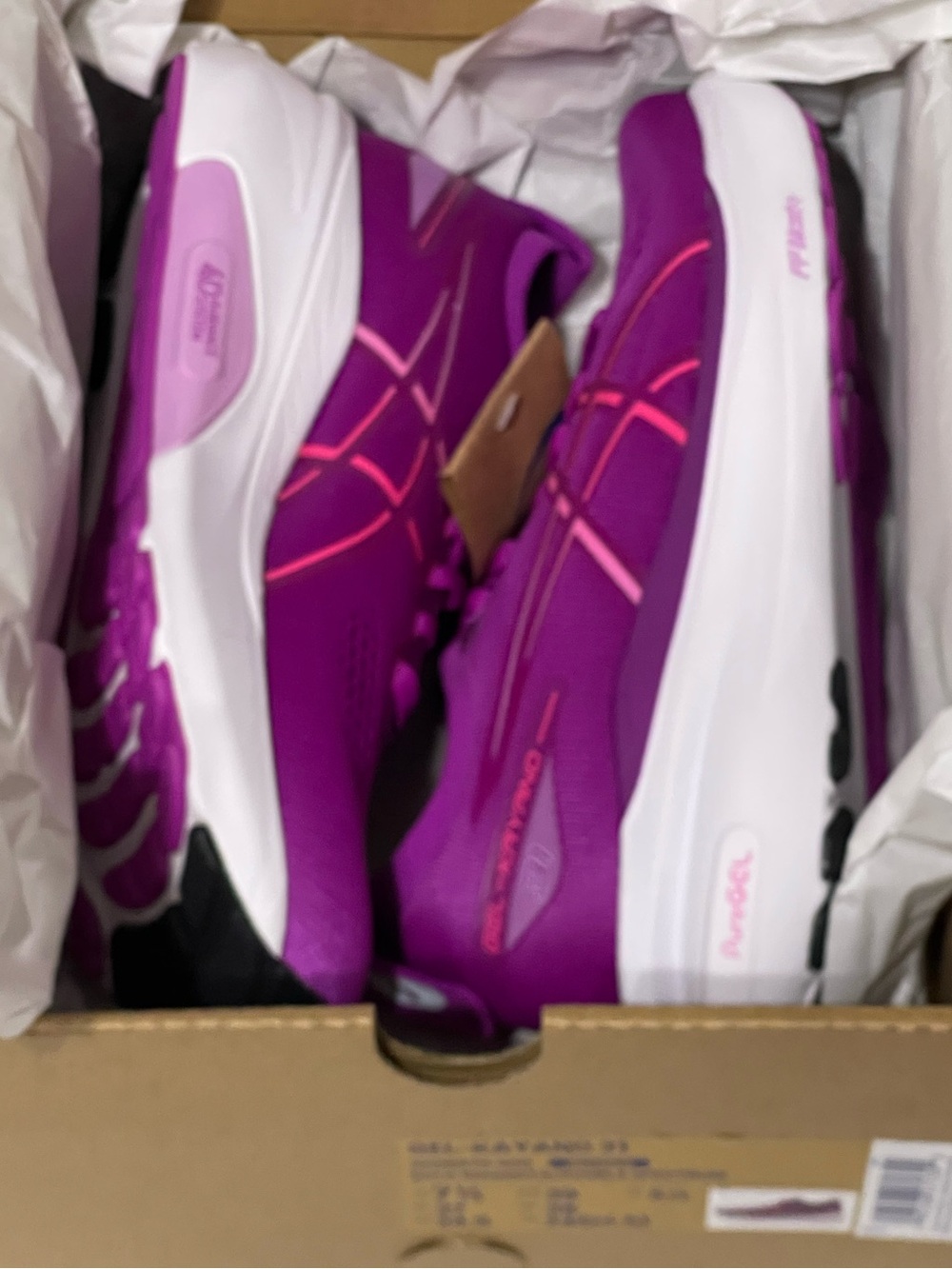 ASICS Gel-Kayano 31 - Women’s 7.5 - Bold Magenta/Purple Spectrum - NIB